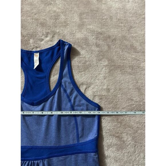 Lucy Active Mesh Inserts Racerback Bra Tank Royal Blue‎ Size Small - Picture 7 of 9